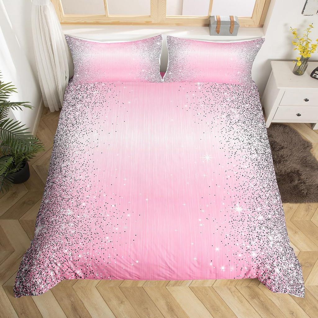 American Football Green Flame Three-Piece Quilt Cover 3D Digital Printing Bedding Set