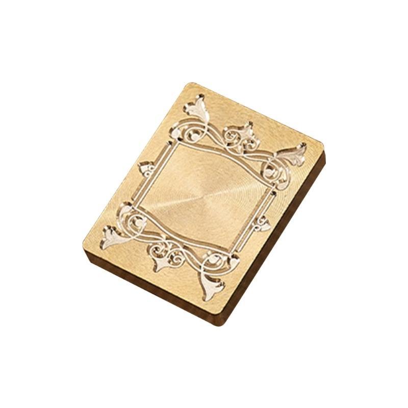 Brass Wax Seal Stamp Photo Frame Series Sealing Wax Stamp for Envelope Wedding
