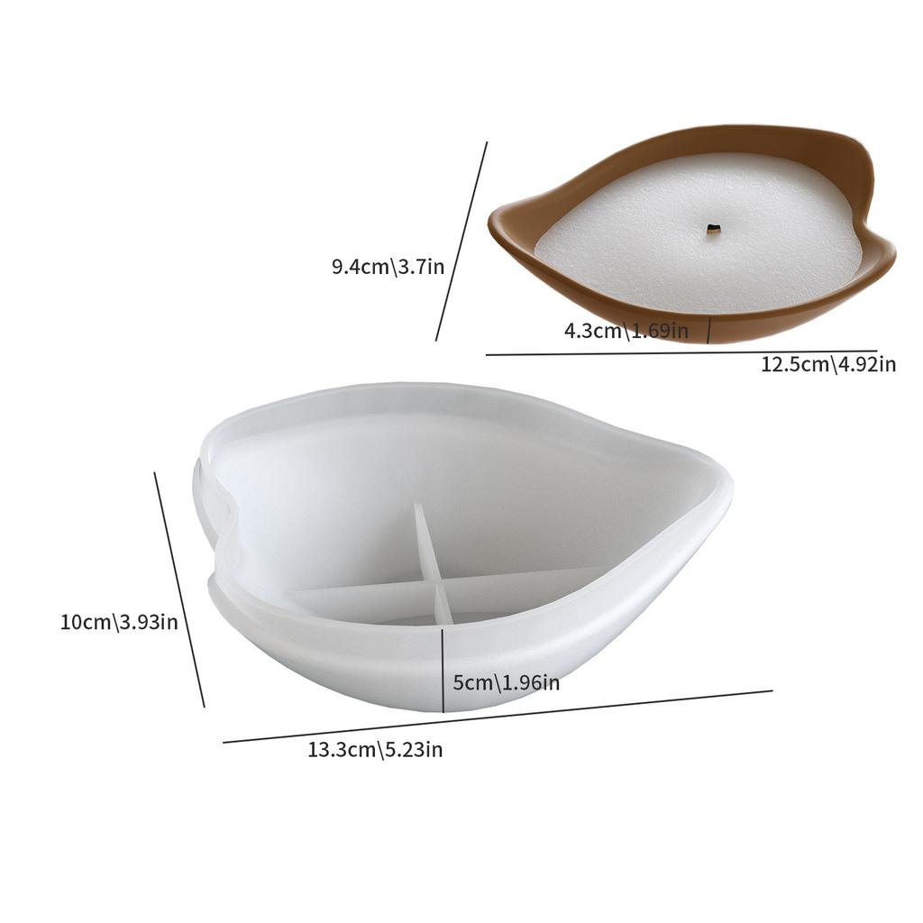 Candle Cup Mold Flexible Flower Mold Decorative Mold Silicone For Gift Making Diy Crafts Candle Making
