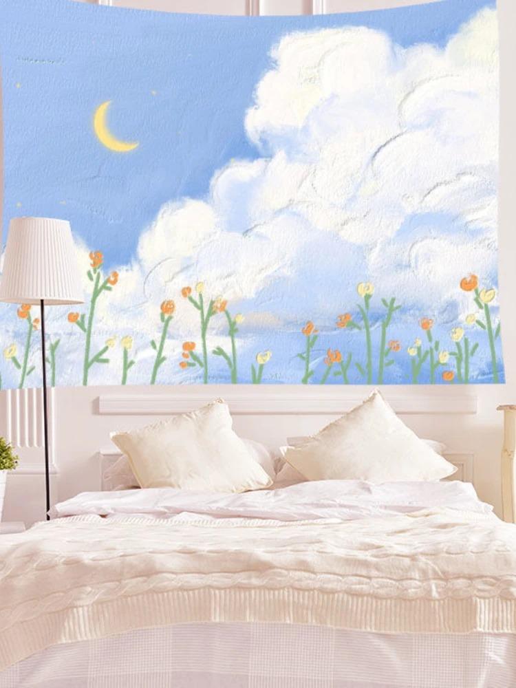 Декоративный гобелен «Цветы тюльпанов» для стен дома — фото 6