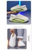 Men's Winter Waterproof Non-Slip Plush Slippers: Thick, Warm, Height-Boosting Comfort
