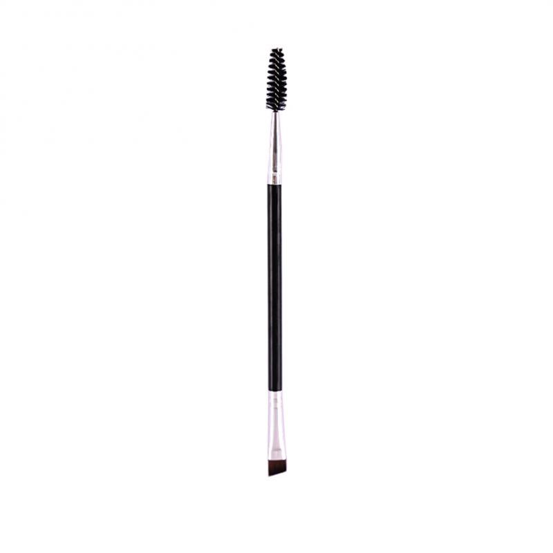 Eyebrow Brush Eyelash Comb makeup brushes Dual Ended Angled brush Spoolie brush 2 in 1 Lash eyebrow brush set makeup tool