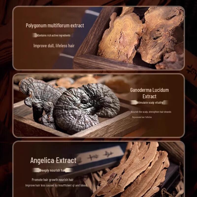 BaWang Shouwu Nourishing Hair Shampoo