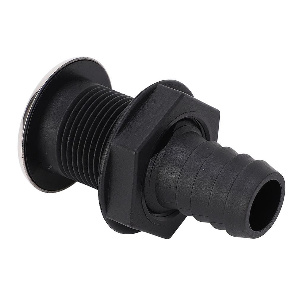 Marine Drain Plug 25mm 1in Nylon Protective Versatile Boat Drain Plug for Kayak Fishing Boat Yacht Straight Tube,