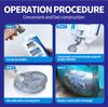 QuickDry Transparent Casting Glue,High Strength Epoxy AB Adhesive,Waterproof Gel for Metal and Plastic Repair, No Yellowing Tube