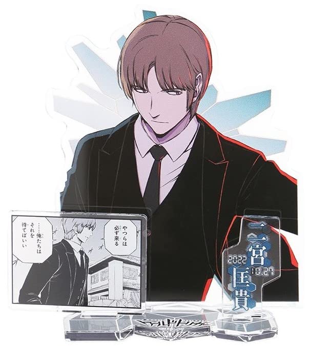 World Trigger Ninomiya Famous Scene Diorama Figure Acrylic Stand 2022 Birthday Limited Edition Merchandise