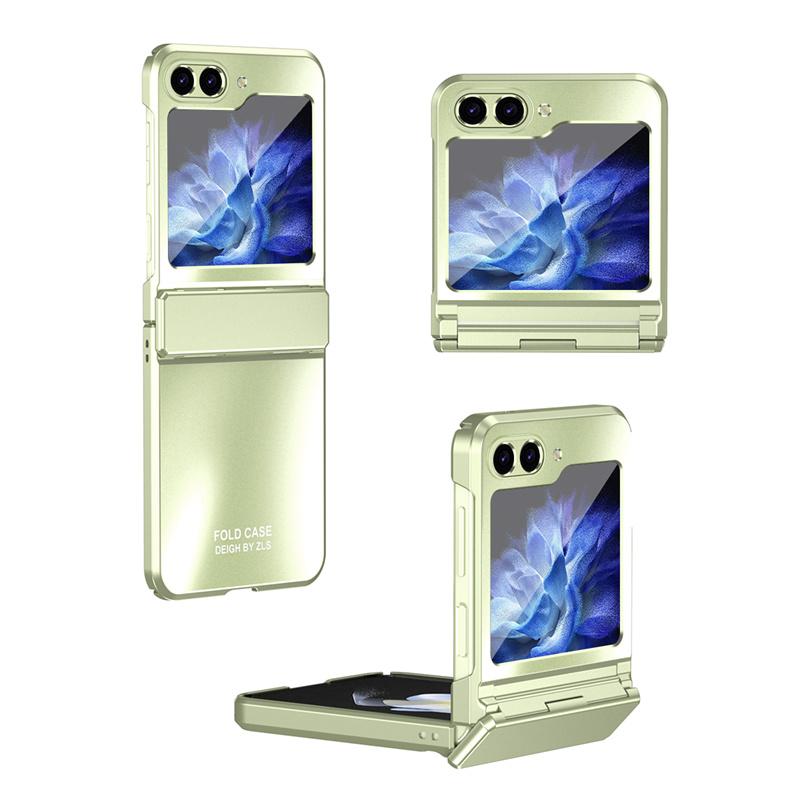 

Electroplate Phone Case for Samsung Galaxy Z Flip 7 6 5 4 3 5G Z Flip 7FE Protection Folding Shockproof Protect Cover For Galaxy Z Flip3