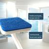 1 multi-purpose cleaning brush - sponge replacement core - manual bathroom kitchen living room bedroom toilet cleaning