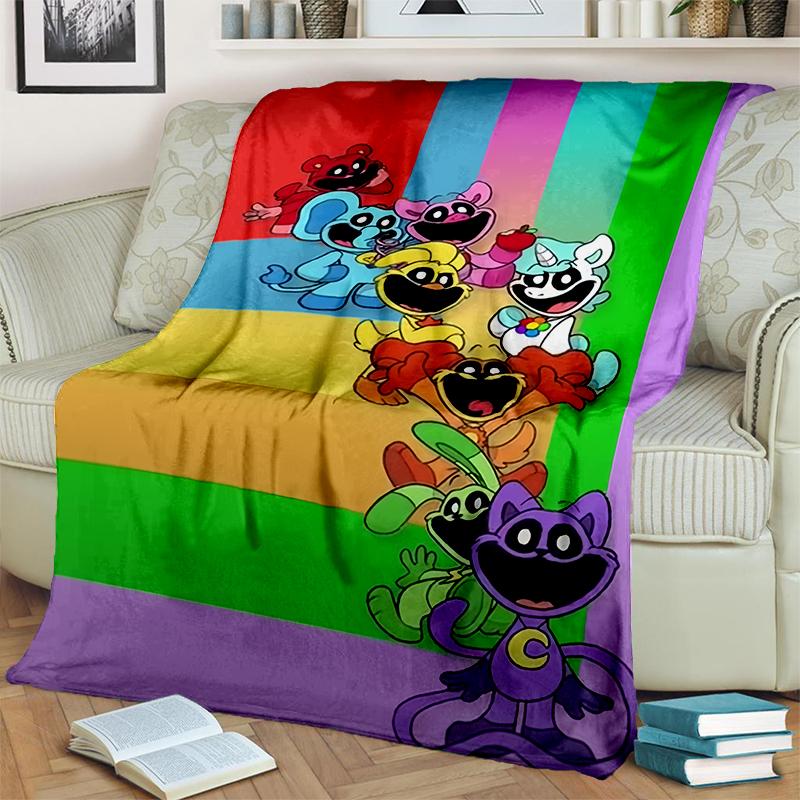 29 Style New Cute S-Smiling C-Critters Catnap Craftycorn Cartoon Blanket,Soft Throw Blanket for Home Bedroom Bed Sofa Kids