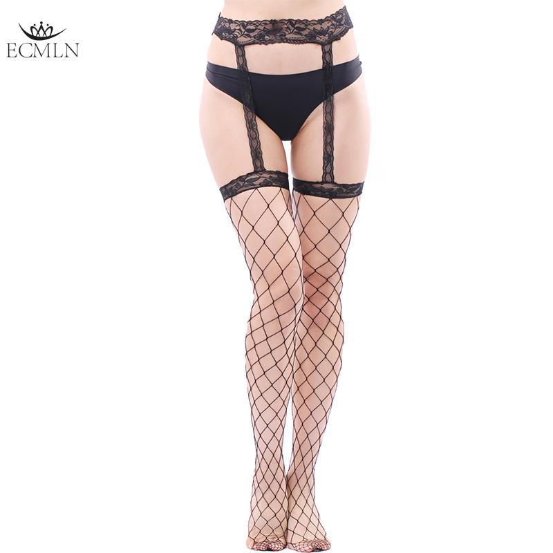 18 Stile, ausgehöhlte Netzstrumpfhose, schwarze Spitzenstrümpfe, weibliche Fischnetz-Stickerei, transparente, oberschenkelhohe Strumpfhosen, Socken, Leggings für Frauen und Mädchen
