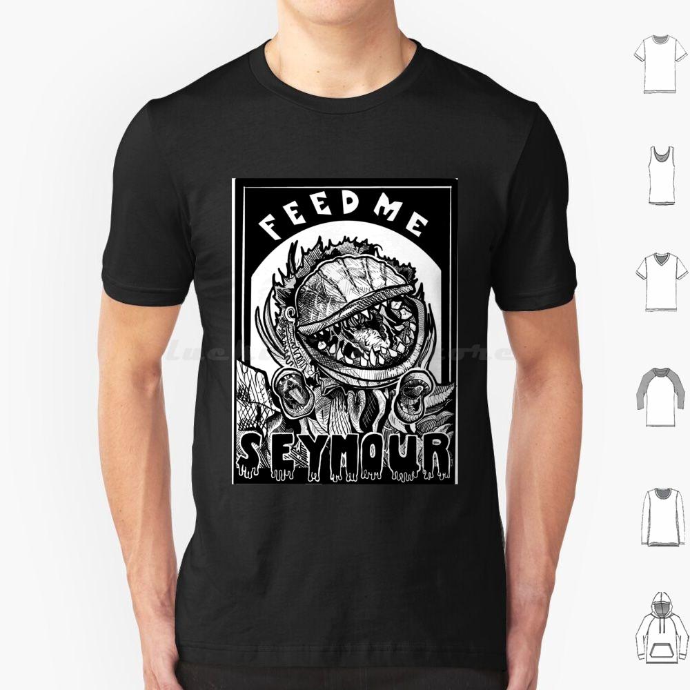 Little Shop Of Horror Audrey 2 Illustration T Shirt Big Size 100 Cotton Little Shop Of Horrors Audrey 2 Horror Movies S