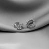 Mori Small Fresh Olive Branch Ear Buckle Small Temperament Diamond Leaf Earrings Ear Buckle Ear Jewelry Women