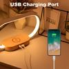 Table Top Decoration Wireless Charger with Night Light Clock Fast Phone Charger for iPhone 16 Pro Max Wireless Charging Stands