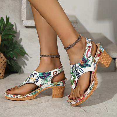 Fashion 2024 Autumn Wedges Shoes for Women High Heels Sandals Summer Shoes Flip Flop Platform Sandals