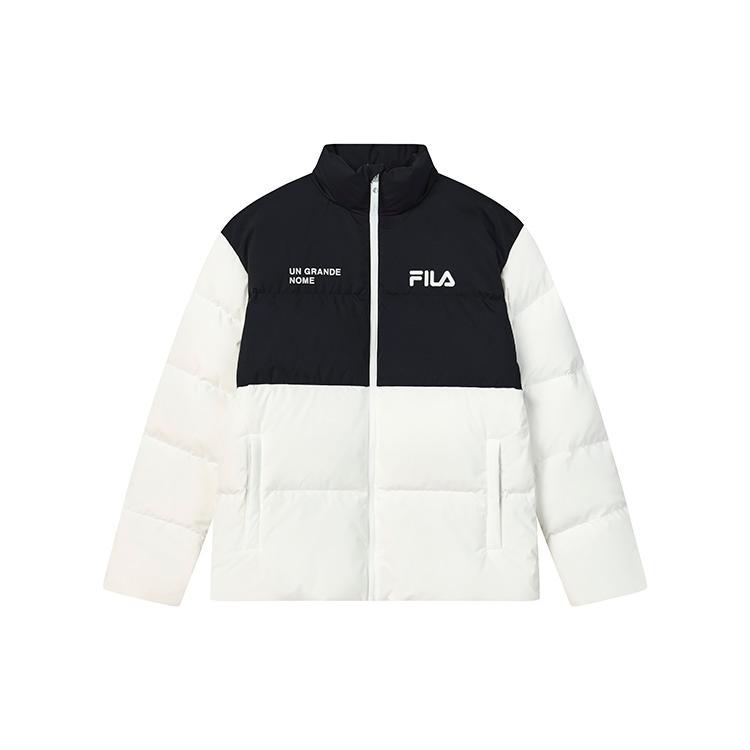 FILA ORIGINALE Down Jacket Winter Unisex Standard White F11U249903F-WT L