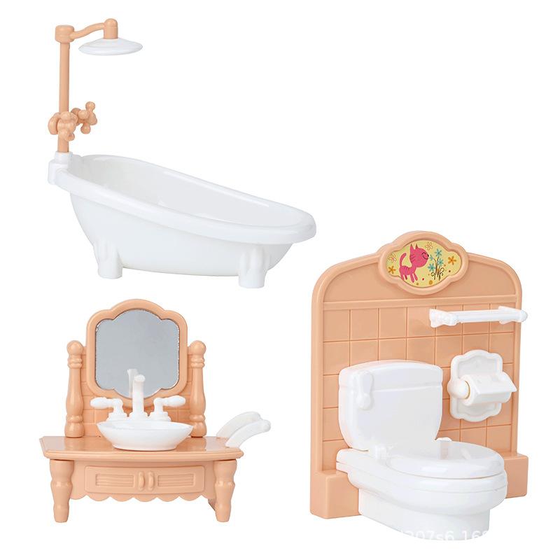 Living Room Set Simulation Furniture Series Children'S Play House Simulation Indoor Furniture Doll Set