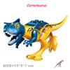Non-Toxic Jurassic Dinosaurs World Velociraptor Triceratops Indominus T-Rex Model Building Blocks Assemble Educational Toys For Kids Gifts
