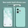 OPPO A5 Vitality Edition Solid Color Liquid Silicone Drop-proof Case
