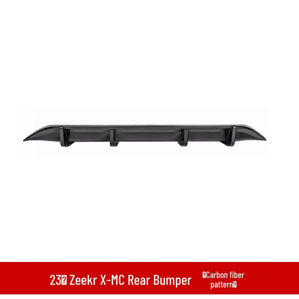 Zeekr X-MC 23 Body Kit: Front & Rear Splitters, Spoilers, Side Skirts, and Bumper Enhancements.