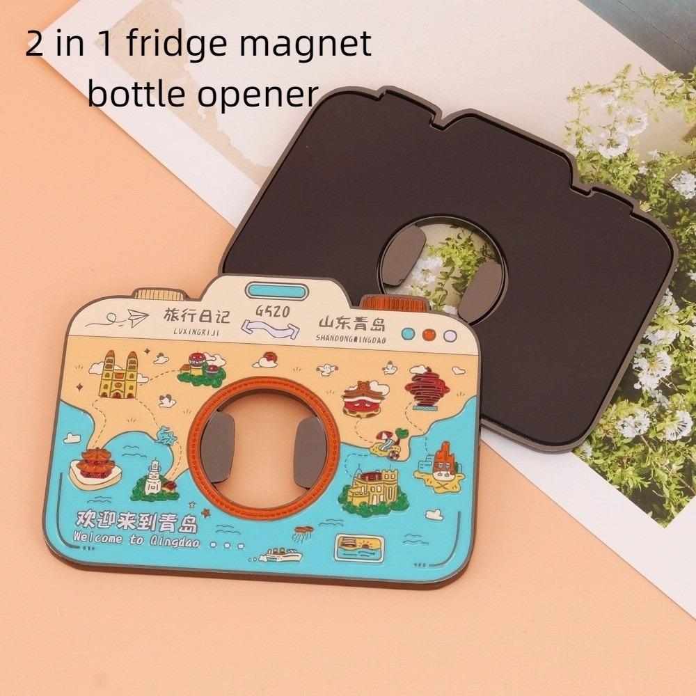 Baking Paint Metal Bottle Opener Dual Purpose Beverage Opener Beer Opener Functional Decor