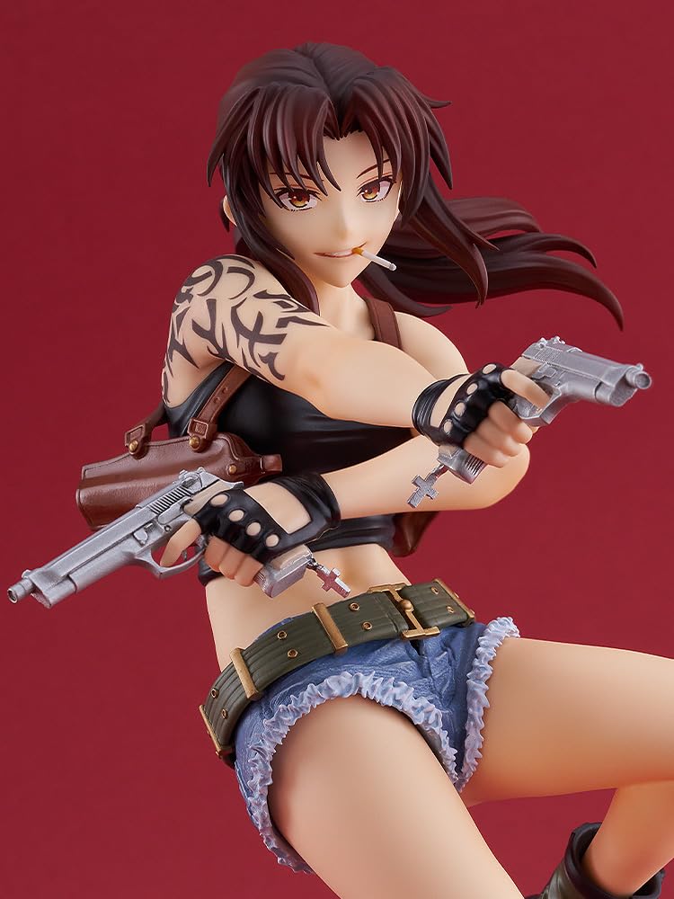 GOOD SMILE COMPANY POP UP PARADE BLACK LAGOON Revy L size plastic figure non-scale pre-painted