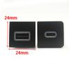 Car Rapid Charger TYPE-C QC3.0 USB Interface Dual Socket for Phone Charger Suitable For VW Golf 5 Golf 6 Accessories Battery Switches5