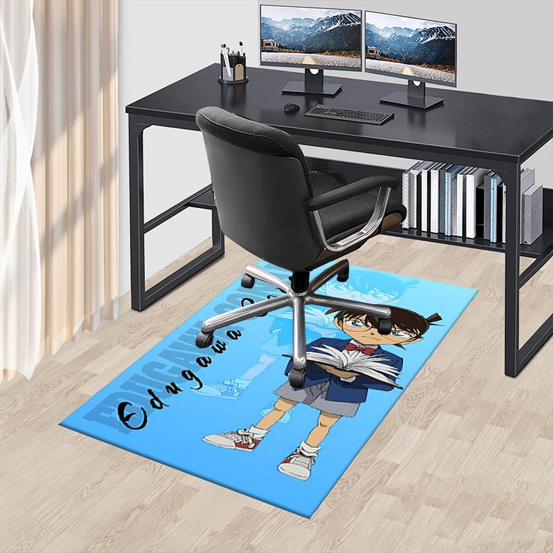 1pc Detective Conan Mystery Carpet for Playroom Bedroom Living Room Sofa Home Decor,kids Game Area Rug Non-slip Floor Mat Y72327