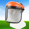 Helmet - Safety Protective Helmet, with Visor, Heavy Duty Metal Mesh for , Mower,