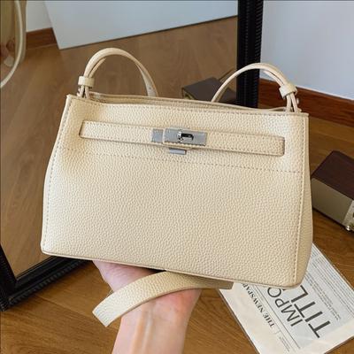 Bolsa Quadrada Pequena Versátil Bolsa de Ombro Feminina Nova Moda Bolsa Mensageiro Versátil