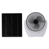 Camping Fan with Solar Panel 4.5W Solar Powered Fan Quiet USB Fan for Outside Picnic Barbecue Fishin