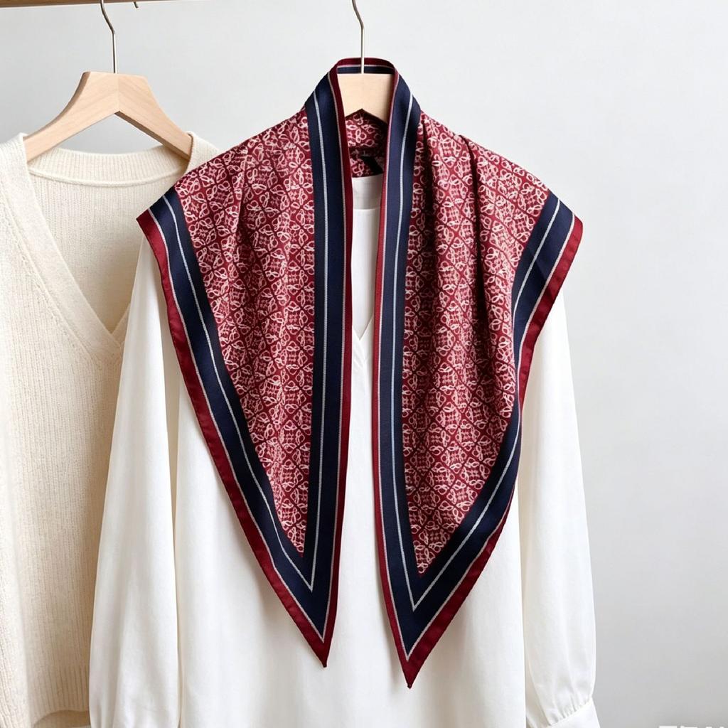 Spring and summer printed skirt women's triangle towel skirt curtain decorative belt towel stacked short skirt fart curtain new fashion