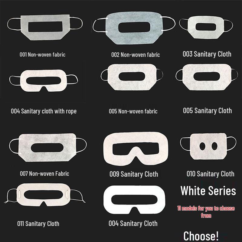 CE Certified Disposable Anti-Dust Goggle Covers for Oculus Quest 2 & Pico 4 VR