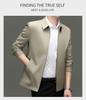 Men's 2025 Autumn/Winter Executive Jacket: Non-Iron, Wrinkle-Resistant Business Casual Outerwear