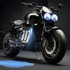 1 Paar Motorrad Logo LED Licht Motorrad Projektor Licht 3W Angel