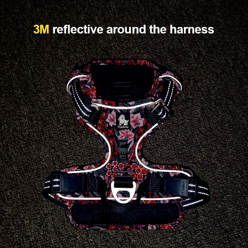 Truelove Haustiergeschirre Strapazierfähiges Update Codura-Gewebe Nylon Aluminium Zubehör Hundegeschirre Hersteller TLH5656