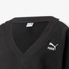 Puma Sweatshirts Women's Black V Neck Moderate Other 620629-01
