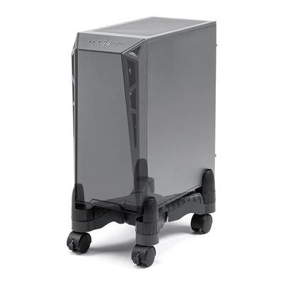 Sanwa Direct CPU Stand for Desktop with Casters Dust Prevention Stepless Adjustment 100-CPU001
