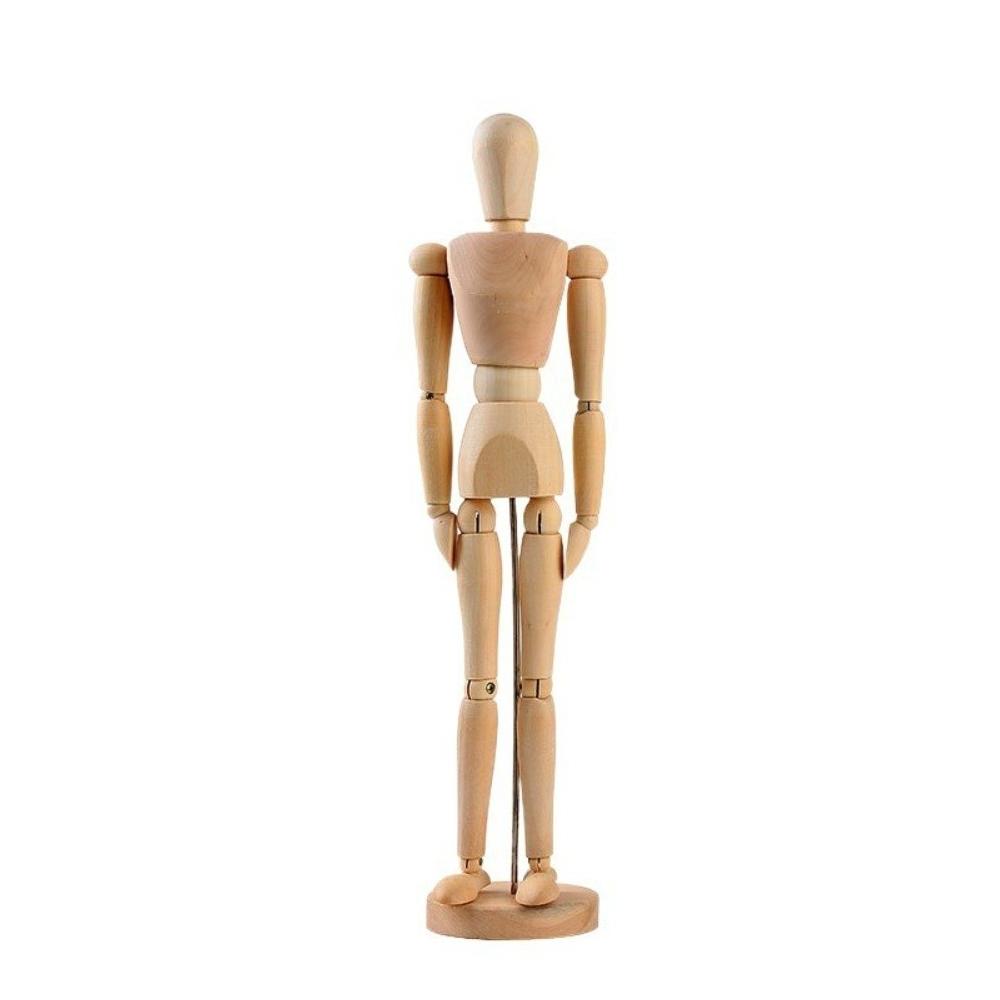

Multiple Sizes Sketch Mannequin Joint Movable Human Figure Home Decoration Drawing Practice Tool 5.5inch-Human