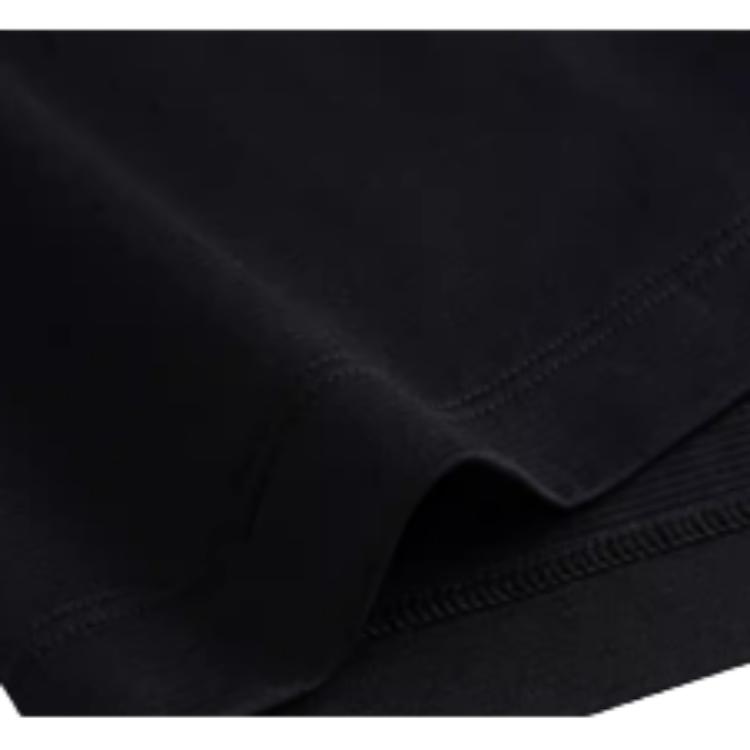 Anta Champion Outdoor Series Solid Color Breathable Versatile Short Sleeve T-Shirt Men Tops Basic-Black 152520121-4