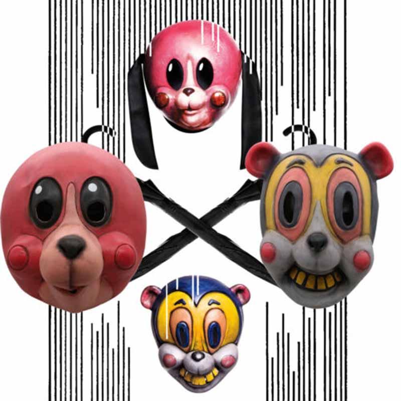 The Umbrella Academy Hazel Chacha Mask Adult Cosplay Costume Helmet For Parties