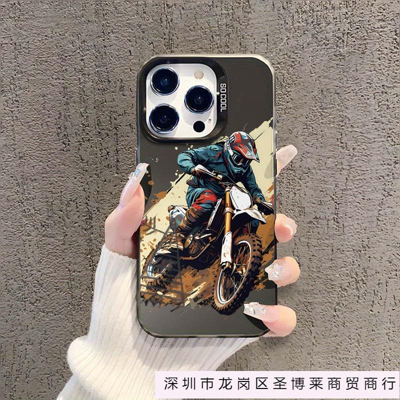Personalized motorcycle for iPhone16plus Apple 11/12/13/14/15ProMax fashion phone case