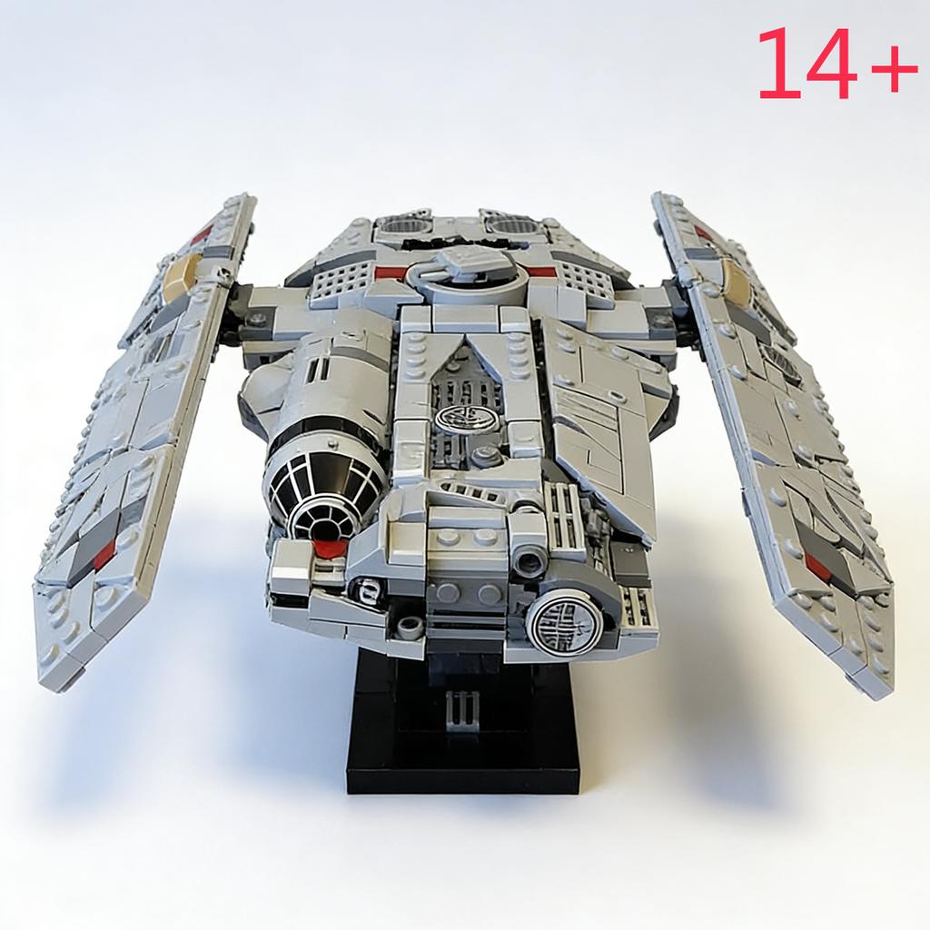 NEW Spaceship Battle Building Blocks  641PCS MOC - Luthen's Fondor Hullcraft DIY Assembly Bricks Model for Children Toys Gifts