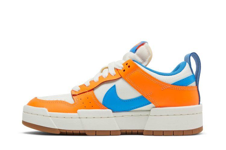 Women's Sneakers Nike Dunk Low Disrupt Supa (Women's) Sail/Light Blue/Total Orange