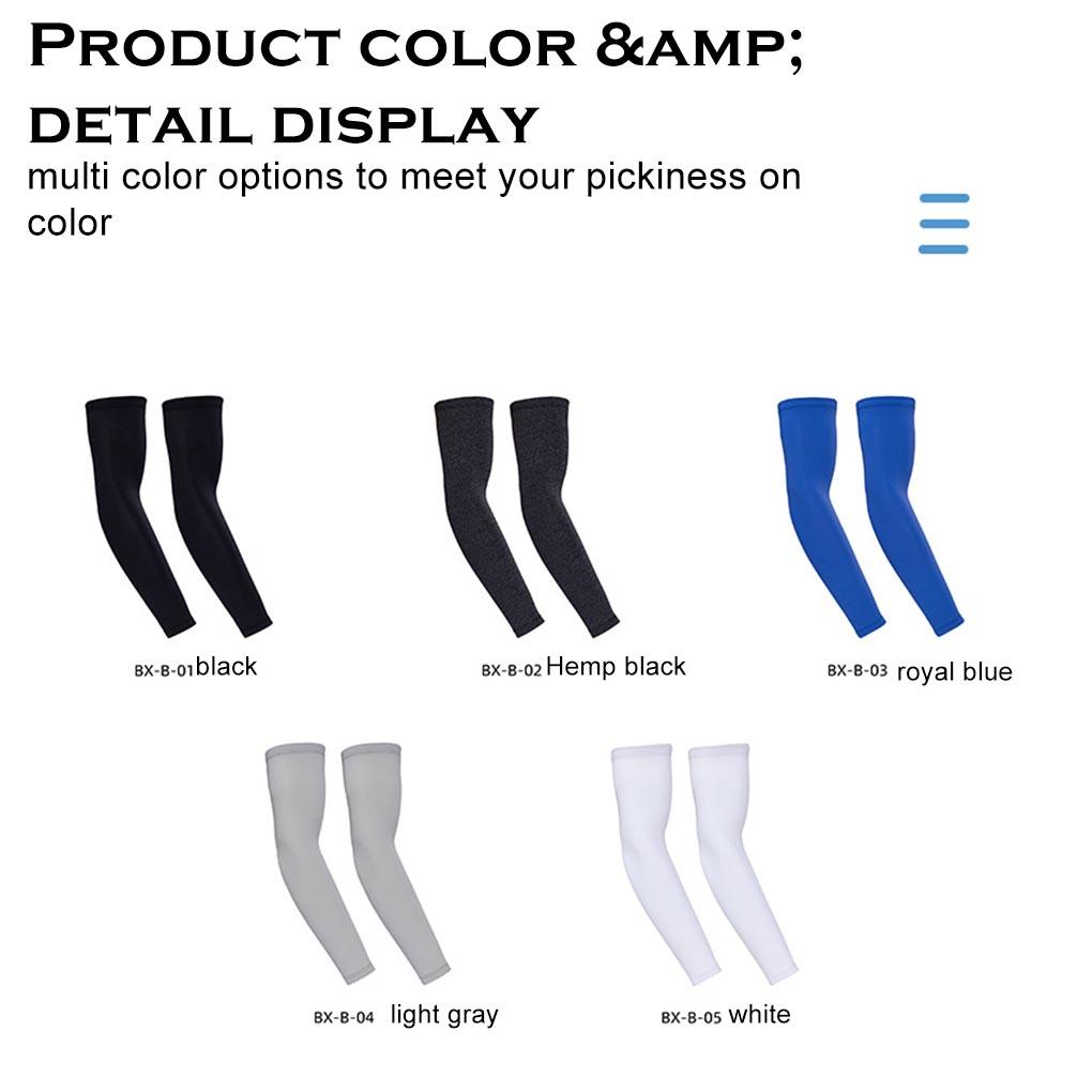 Cycling Arm Sleeve Reusable Washable Breathable Fishing Basketball Exercising Running Mountaineering Sleeves Accessories