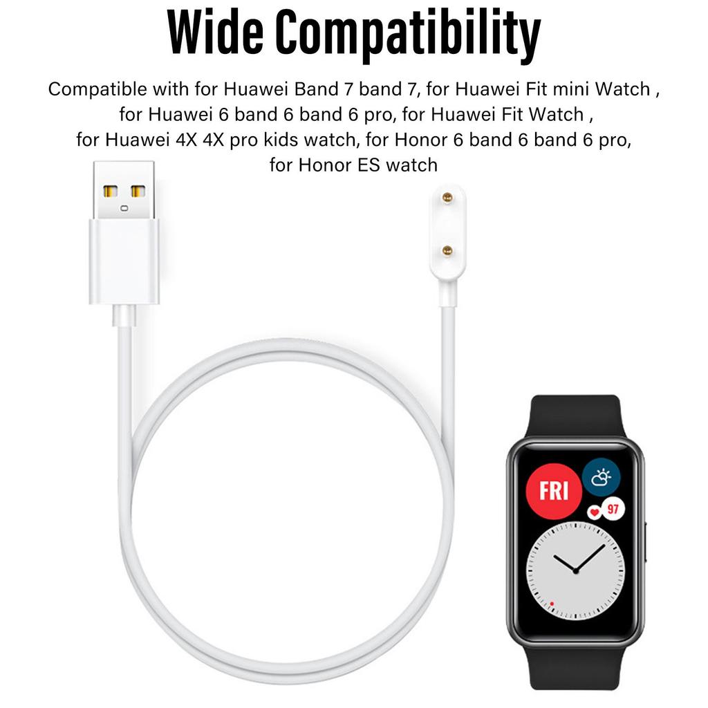 Smartwatch   Portable USB Watch Charging Cable Cord for   6 7 Band 6 7 for   6 ES Watch