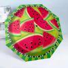 Watermelon with Intricate 8-Frame for Travel, Camping, Casual Lightweight Portable Umbrella, Essential for Every Family Holidays Birthday Gift