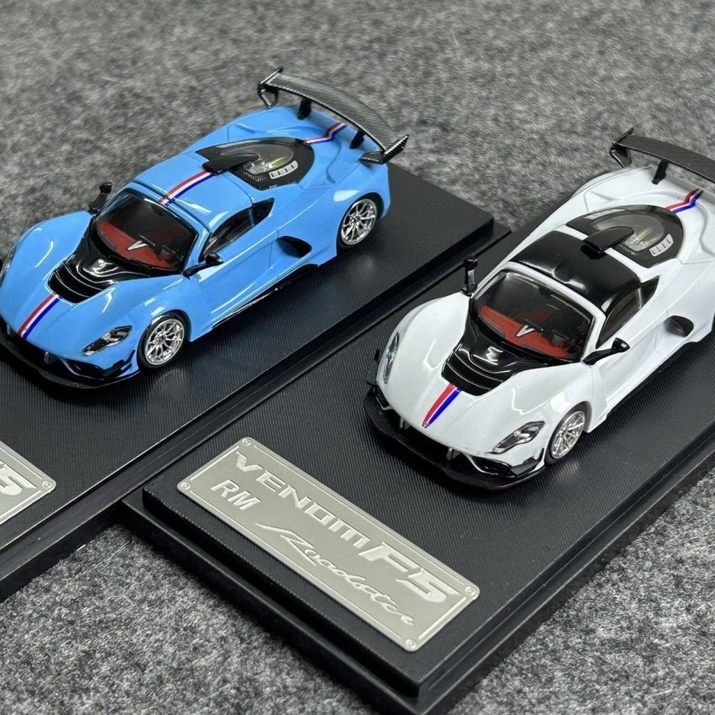 RM 1/64 Hennessey Venom F5 Alloy Racing Car Diecasts & Toy Vehicles Car Model Miniature Scale Model Car For Children