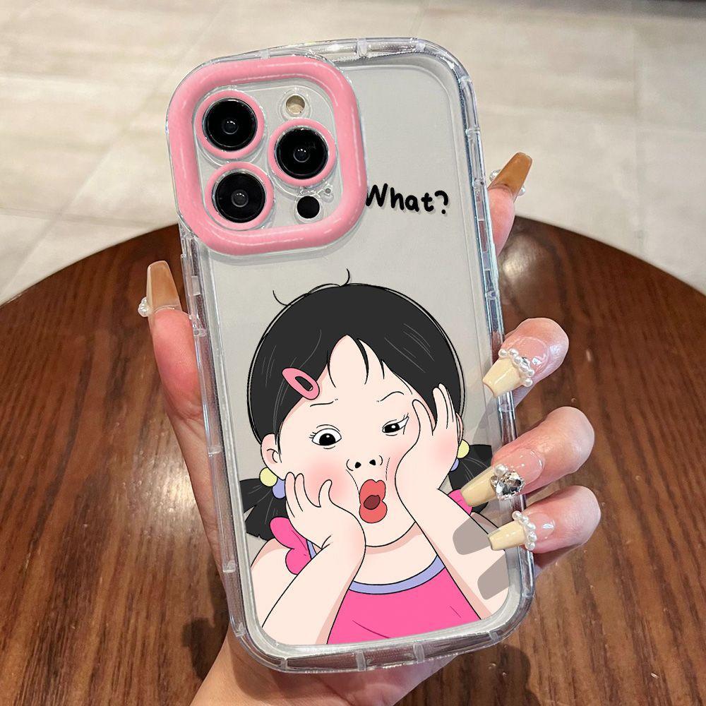Gill Support Girl for iPhone17ProMax Mobile Phone Case 14 Apple 13 Fine Hole 12/15 Premium 16 Soft Case