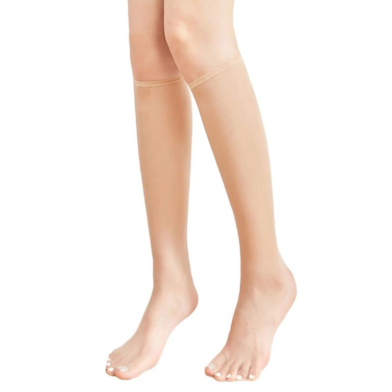 Women Stockings Summer Ultra-thin Transparent Crystal Silk Socks Stockings