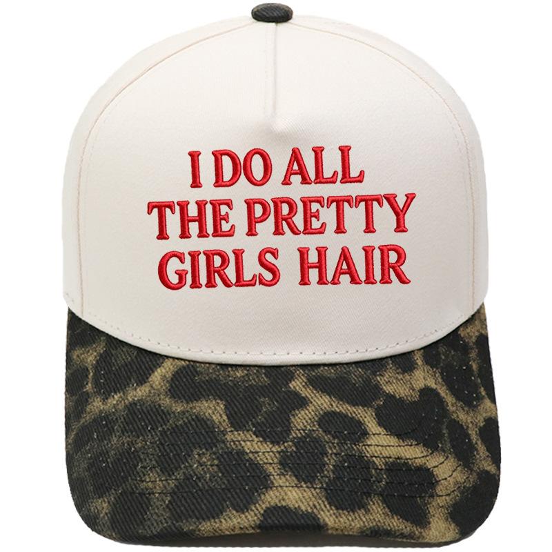 I DO ALL Fun Embroidery Color Matching Truck Driver Baseball Cap Men's and Women's Casual Shade Dad Hat